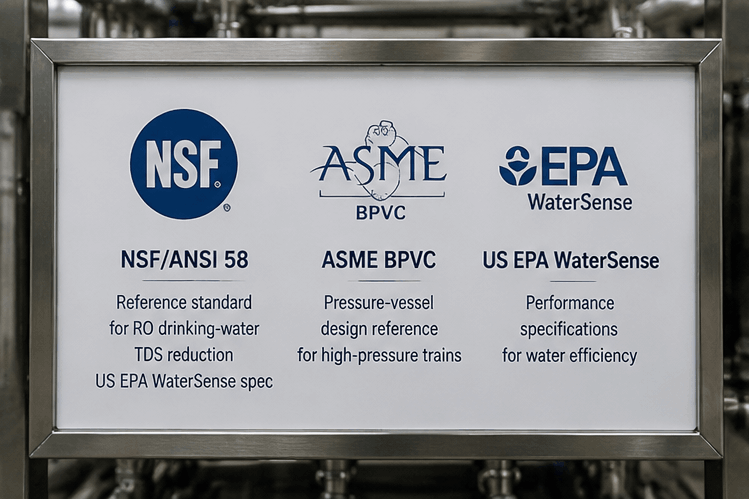NSF/ANSI 58 Certification