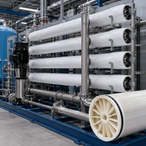 Low-fouling membrane selection