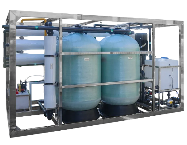 Containerized BWRO panel and wiring details
