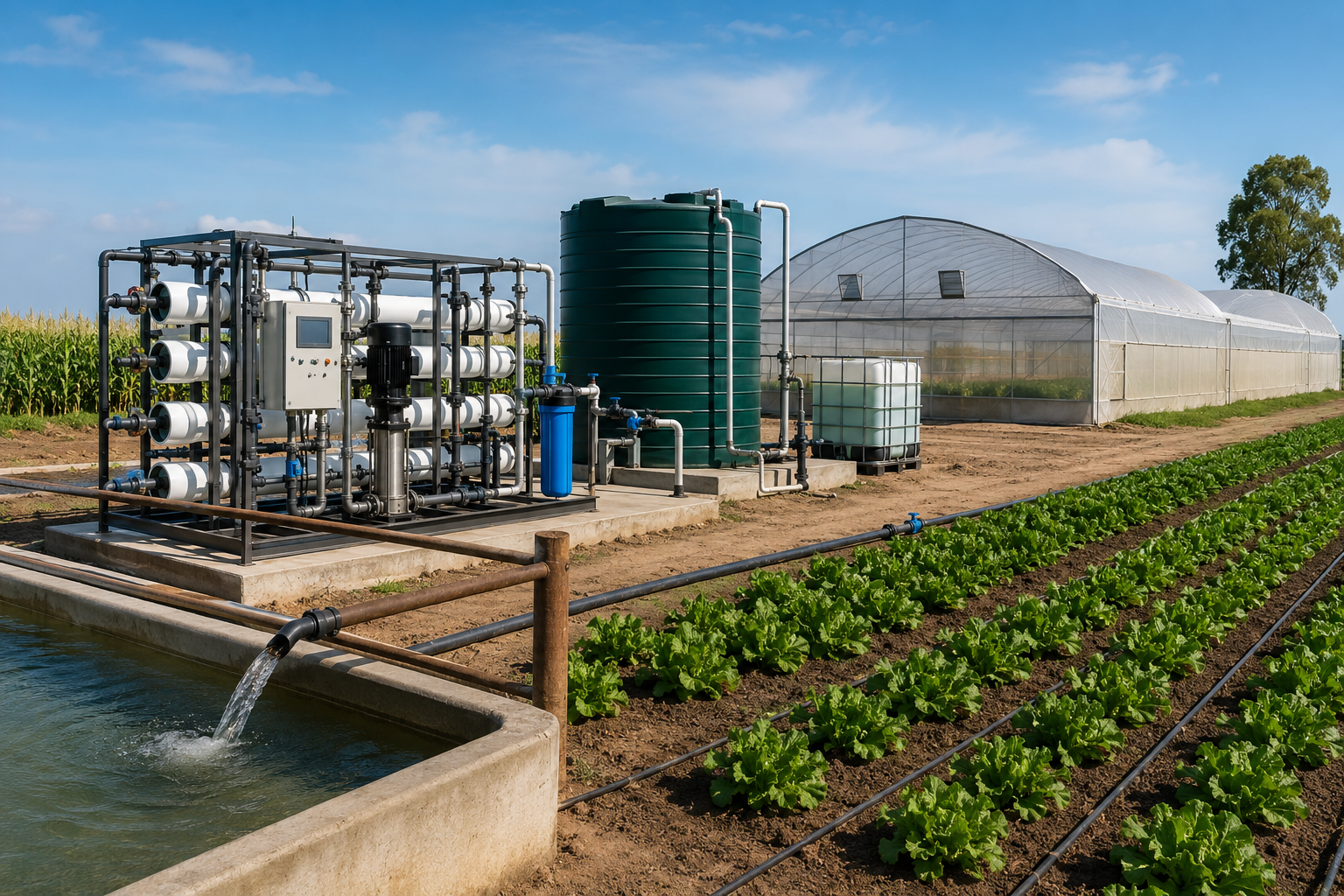 Cropland and irrigation