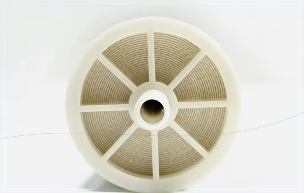 Z1 brackish water RO membrane structure for concentrate boundary control