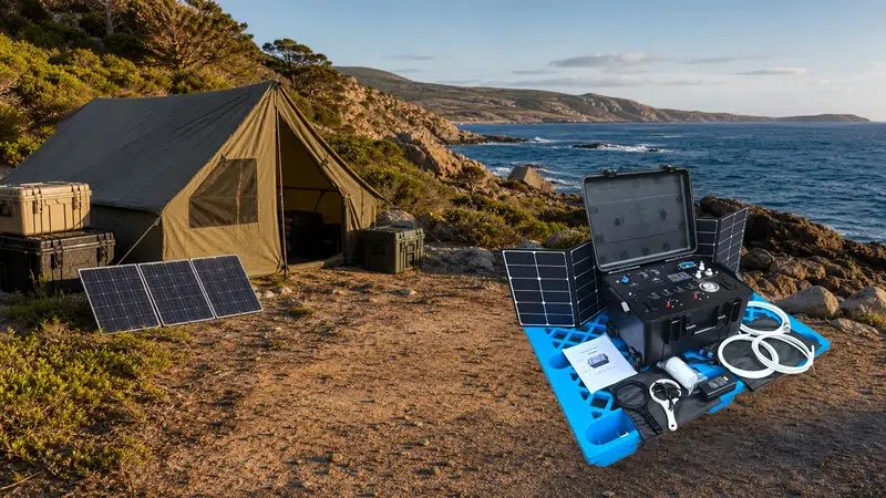 Off-grid & expedition coastal camps