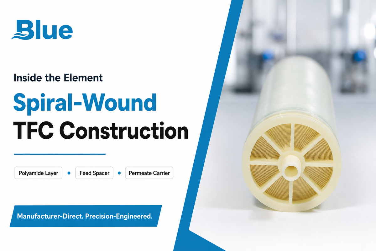 Spiral-Wound Construction: What's Actually Inside the Element — Blue Membrane