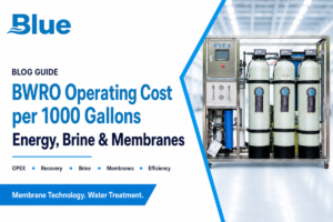 BWRO Operating Cost per 1000 Gallons (Cost Stack)