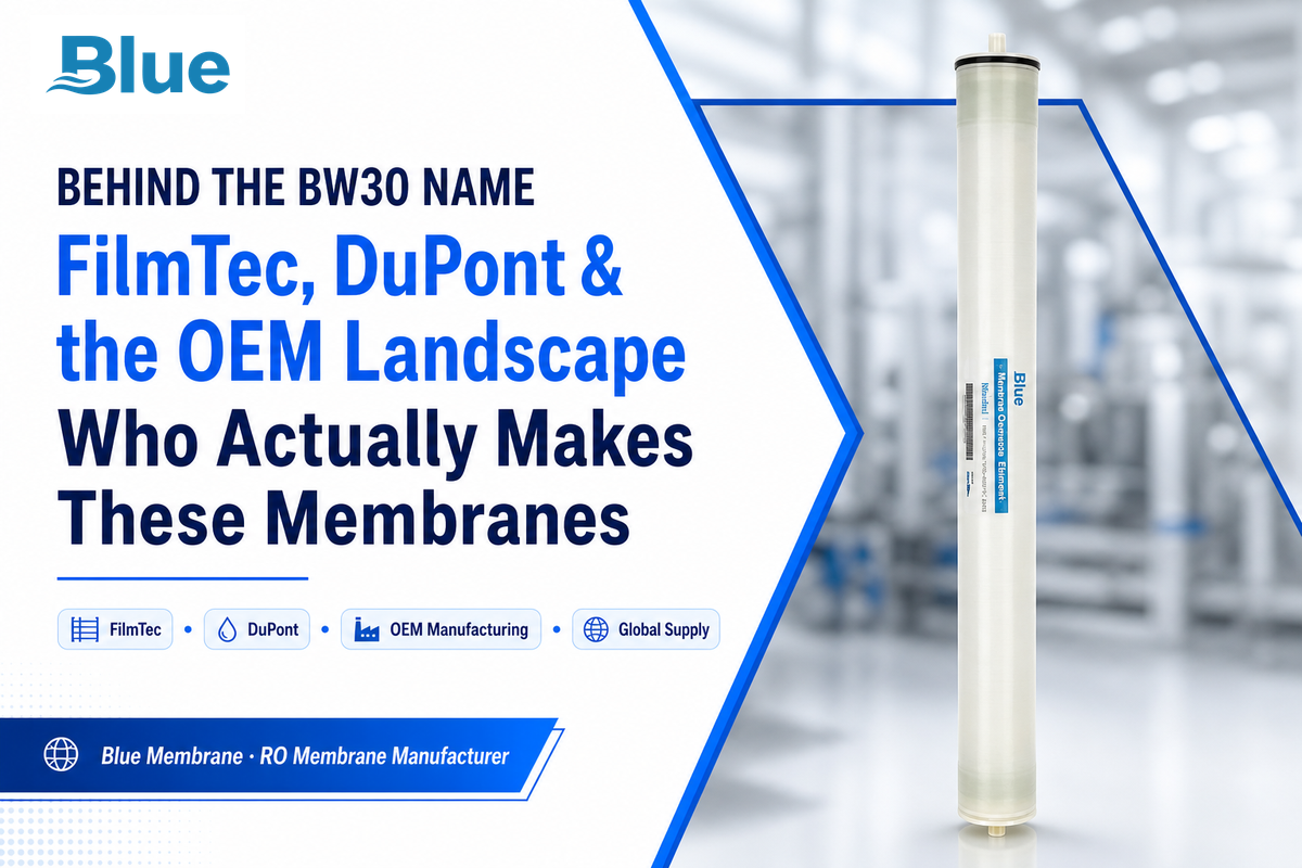 Who Actually Makes These Membranes? FilmTec, DuPont, and the Wider OEM Landscape — Blue Membrane