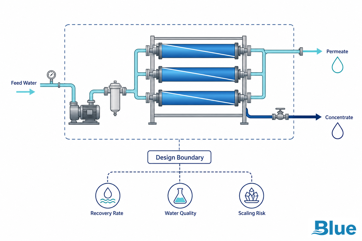 What High-Recovery BWRO Design Means in Brackish Water Reverse Osmosis - Blue Membrane