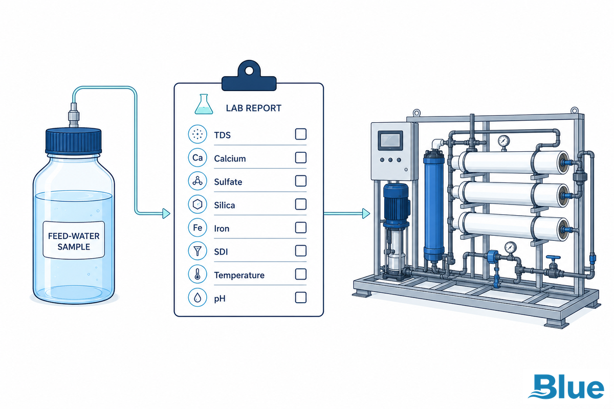 Feed-Water Chemistry: Data Needed Before Setting Recovery - Blue Membrane