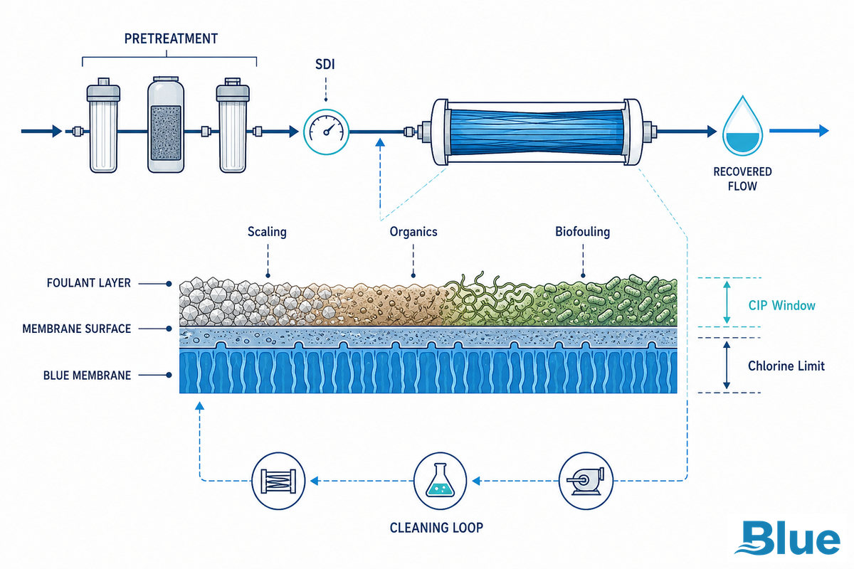Evaluate Fouling Resistance, Cleaning Tolerance, and Maintenance Requirements - Blue Membrane