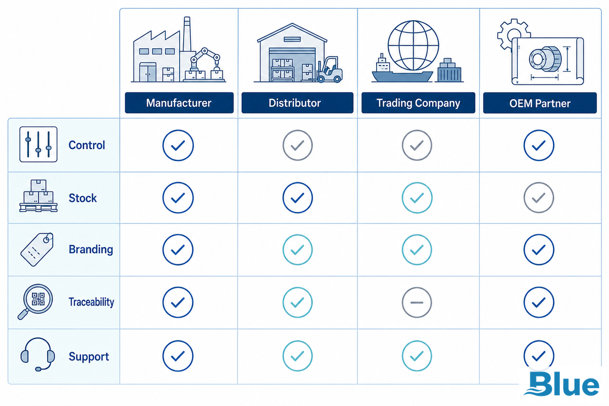 Manufacturer, Distributor, or Private-Label/OEM Partner? - Blue Membrane