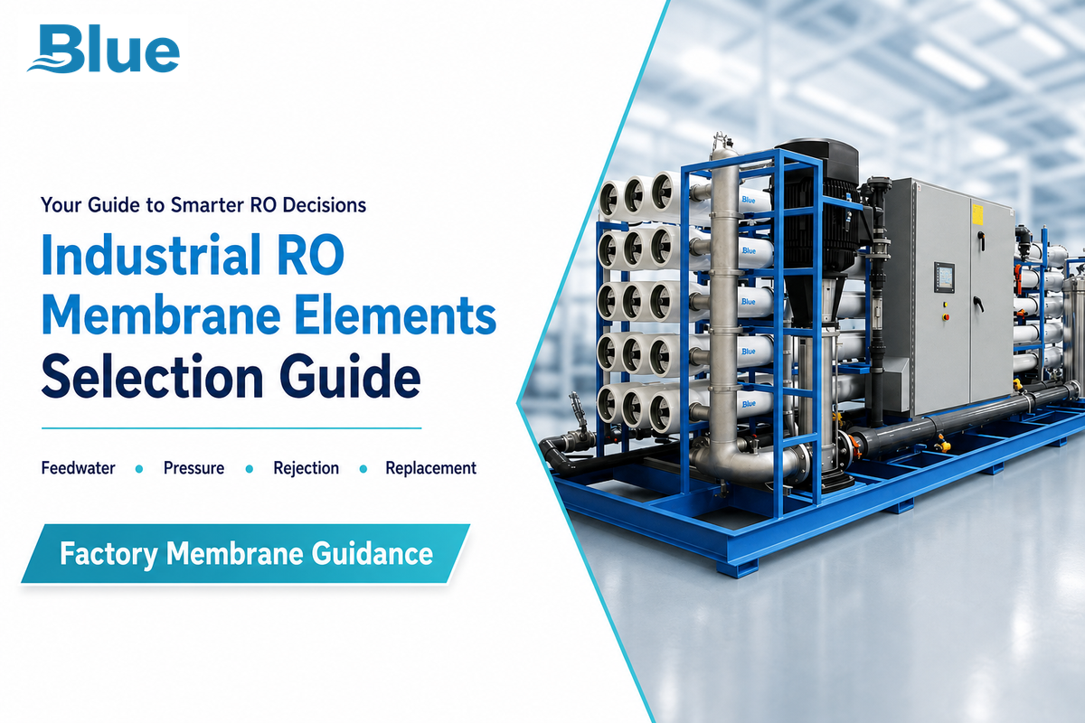Industrial RO Membrane Elements Selection Guide