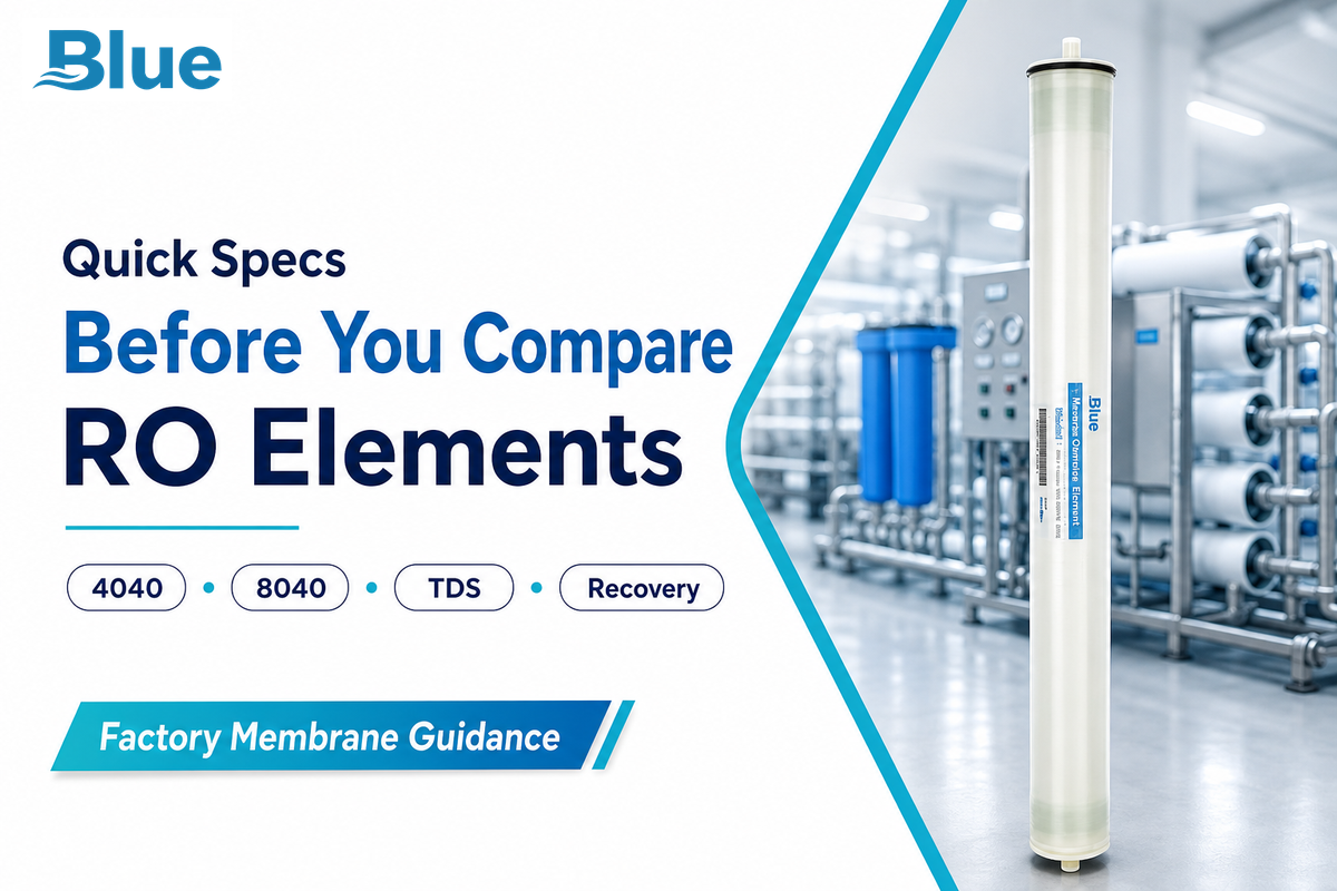 Quick Specs Before You Compare Elements - Blue Membrane