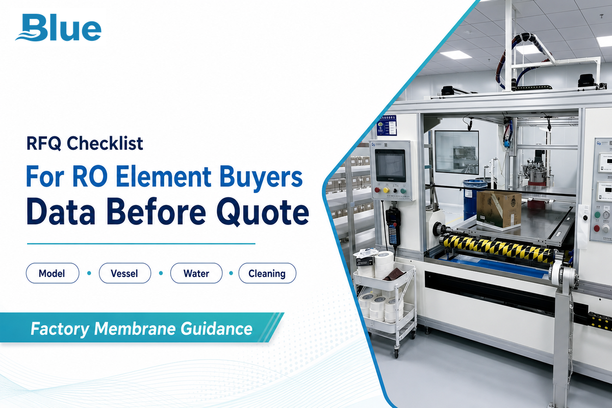 RFQ Checklist for Industrial RO Element Buyers - Blue Membrane