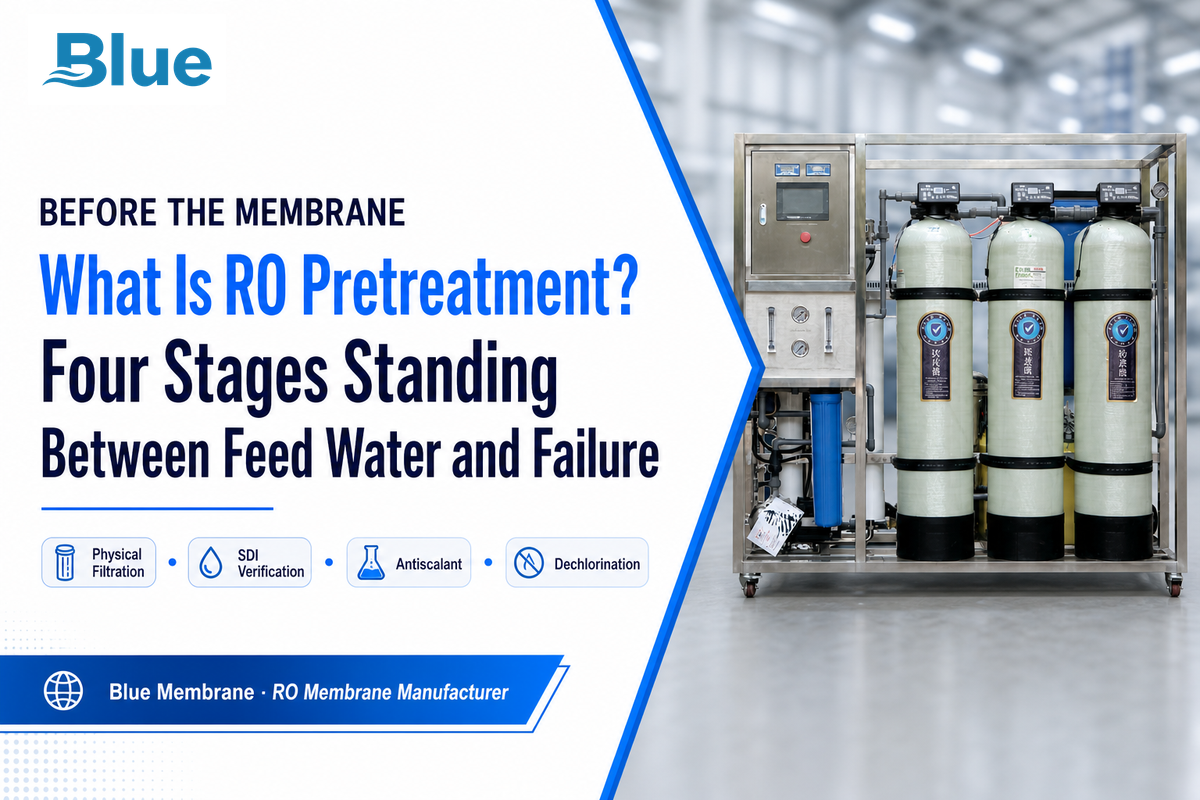 What Is Industrial RO Pretreatment (and Why Skipping It Fails)? — Blue Membrane
