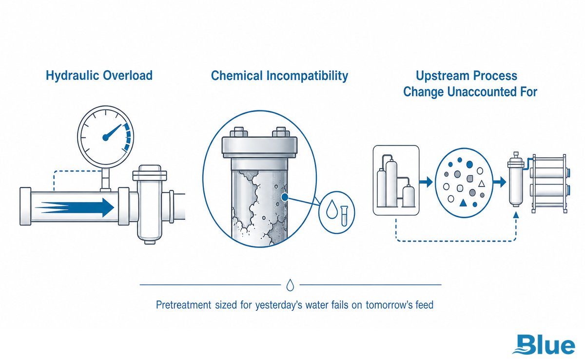 When Pretreatment Alone Isn't Enough, Common Failure Modes — Blue Membrane
