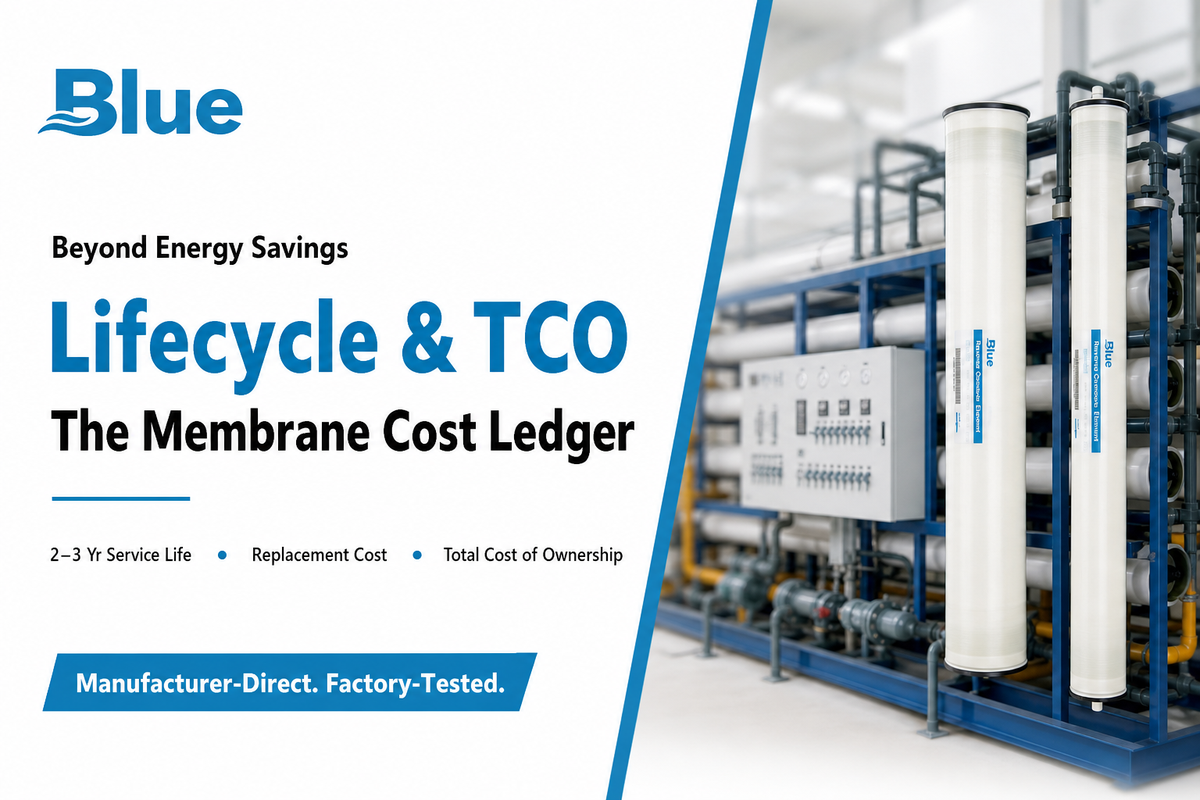 How Long Do Low-Pressure Elements Actually Last? Lifecycle & Total Cost of Ownership — Blue Membrane