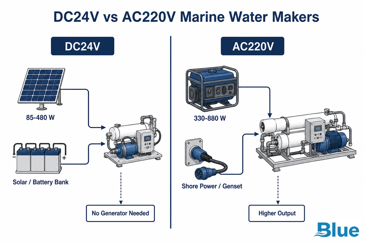 DC/12V vs AC, Matching Power to Your Battery Bank or Generator — Blue Membrane
