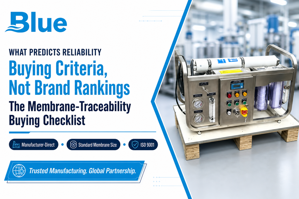 What Actually Predicts Reliability (Buying Criteria, Not Brand Rankings) — Blue Membrane