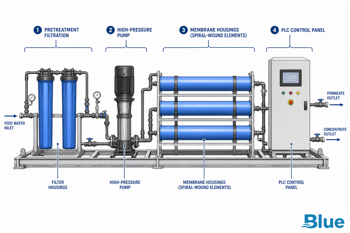 What a Packaged BWRO System Is (and Isn't) — Blue Membrane