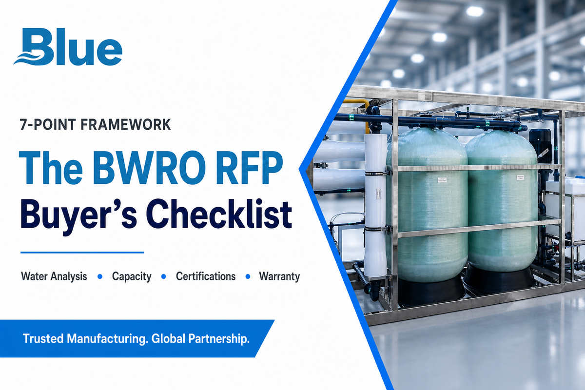 The Buyer's Checklist, What to Ask Before You Sign a BWRO RFP — Blue Membrane
