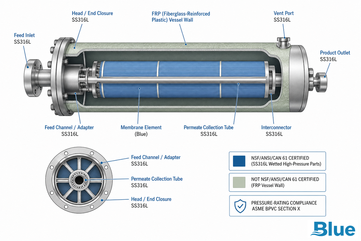 Materials, Standards, and Regulatory Landscape — Blue Membrane