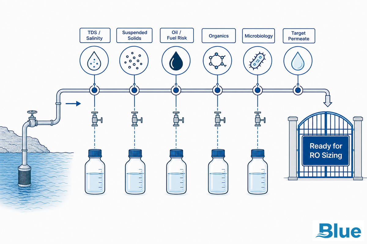 The 6-Sample Source-Water Gate - Blue Membrane
