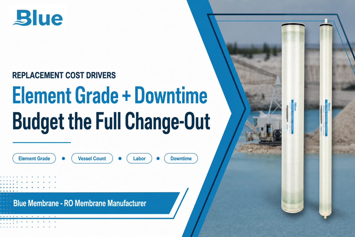 RO Membrane Replacement Cost: What Actually Drives the Price — Blue Membrane