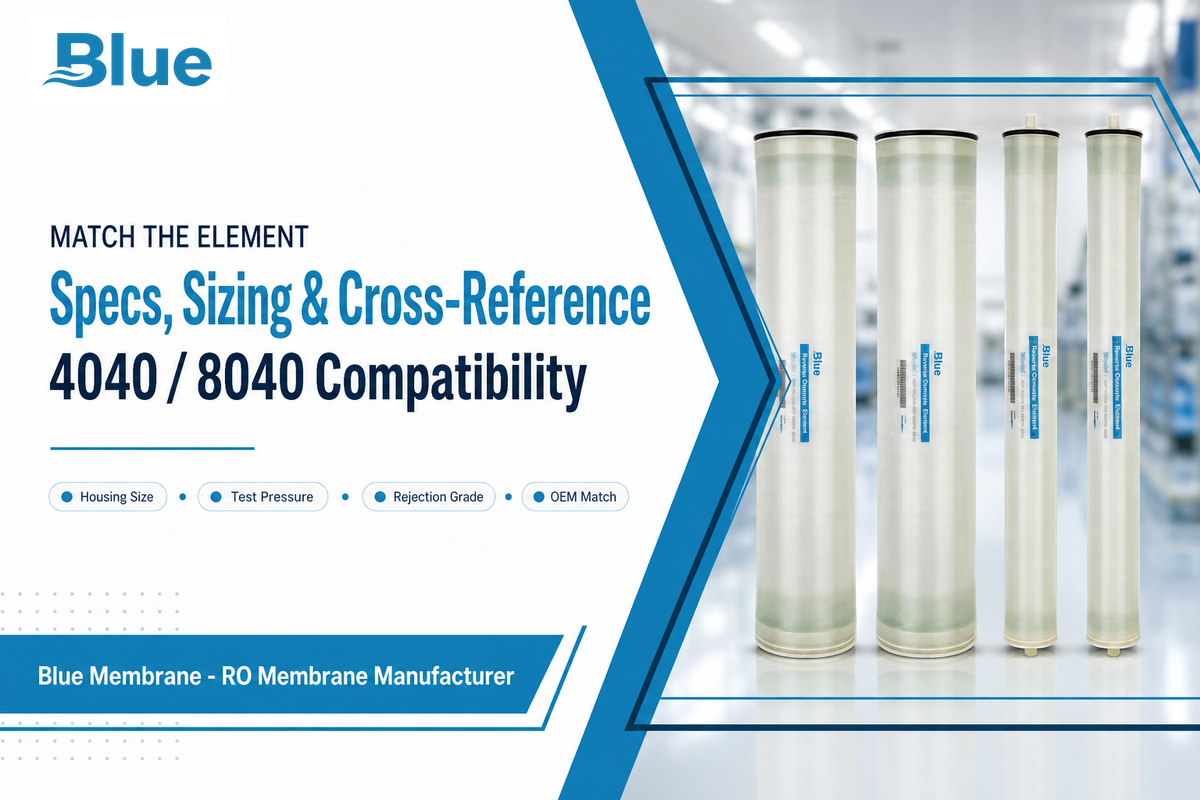 Choosing the Right Replacement Element: Specs, Sizing & Cross-Reference — Blue Membrane