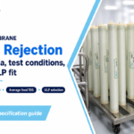 RO Membrane Salt Rejection: Formula, Rates & ULP Fit