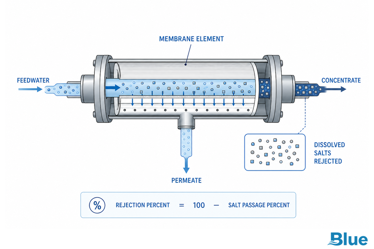 Quick Answer: What RO Membrane Salt Rejection Means — Blue Membrane