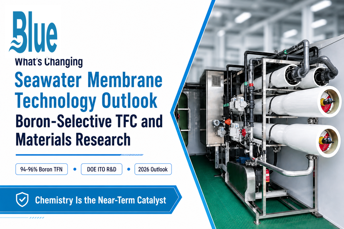 Industry Outlook, What's Changing in Seawater Membrane Technology — Blue Membrane