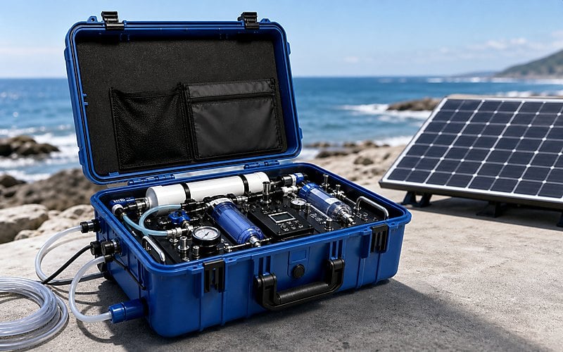 Portable Desalination Units for Off-Grid and Emergency