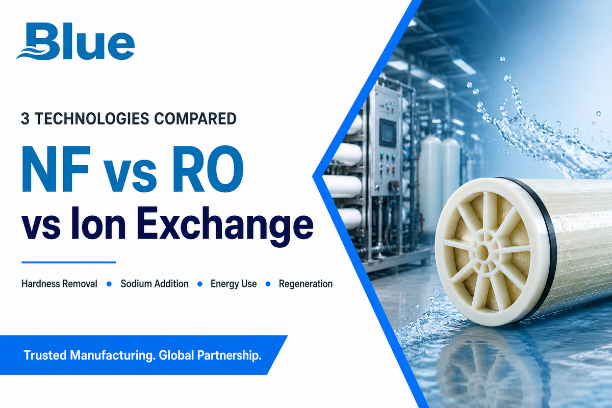 NF vs Reverse Osmosis vs Ion Exchange, A Condensed Comparison — Blue Membrane