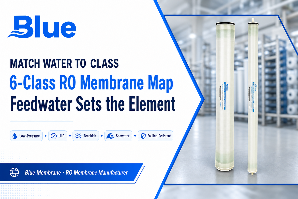 The Main Types of RO Membranes: The 6-Class Map — Blue Membrane