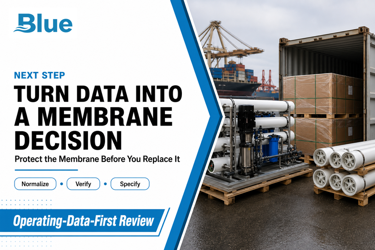 Turn Operating Data Into a Membrane Decision — Blue Membrane