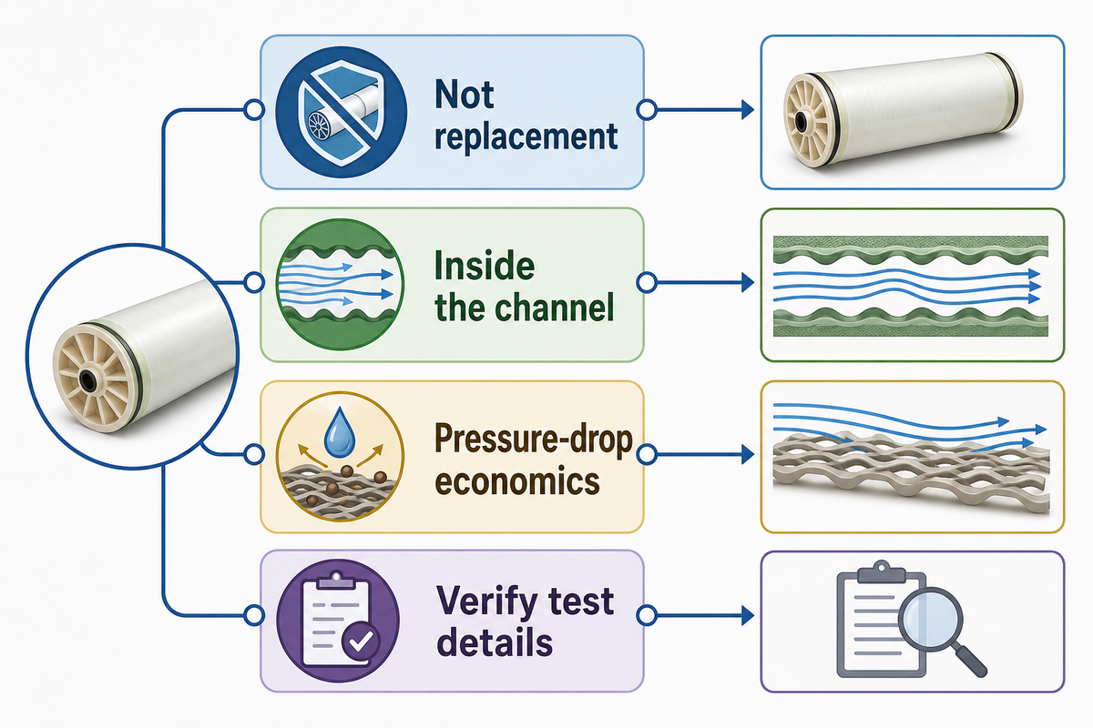 Current Changes in Spiral-Wound Membrane Design — Blue Membrane