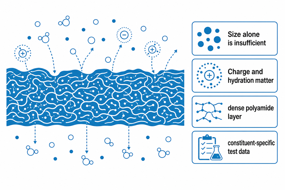 Does an RO Membrane Work Like a Microscopic Sieve? — Blue Membrane