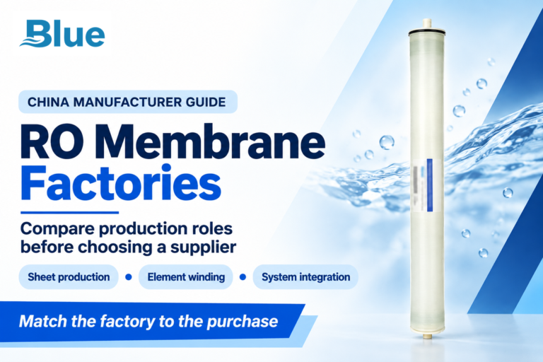 Reverse Osmosis Membrane Manufacturers in China: 10 (2026)