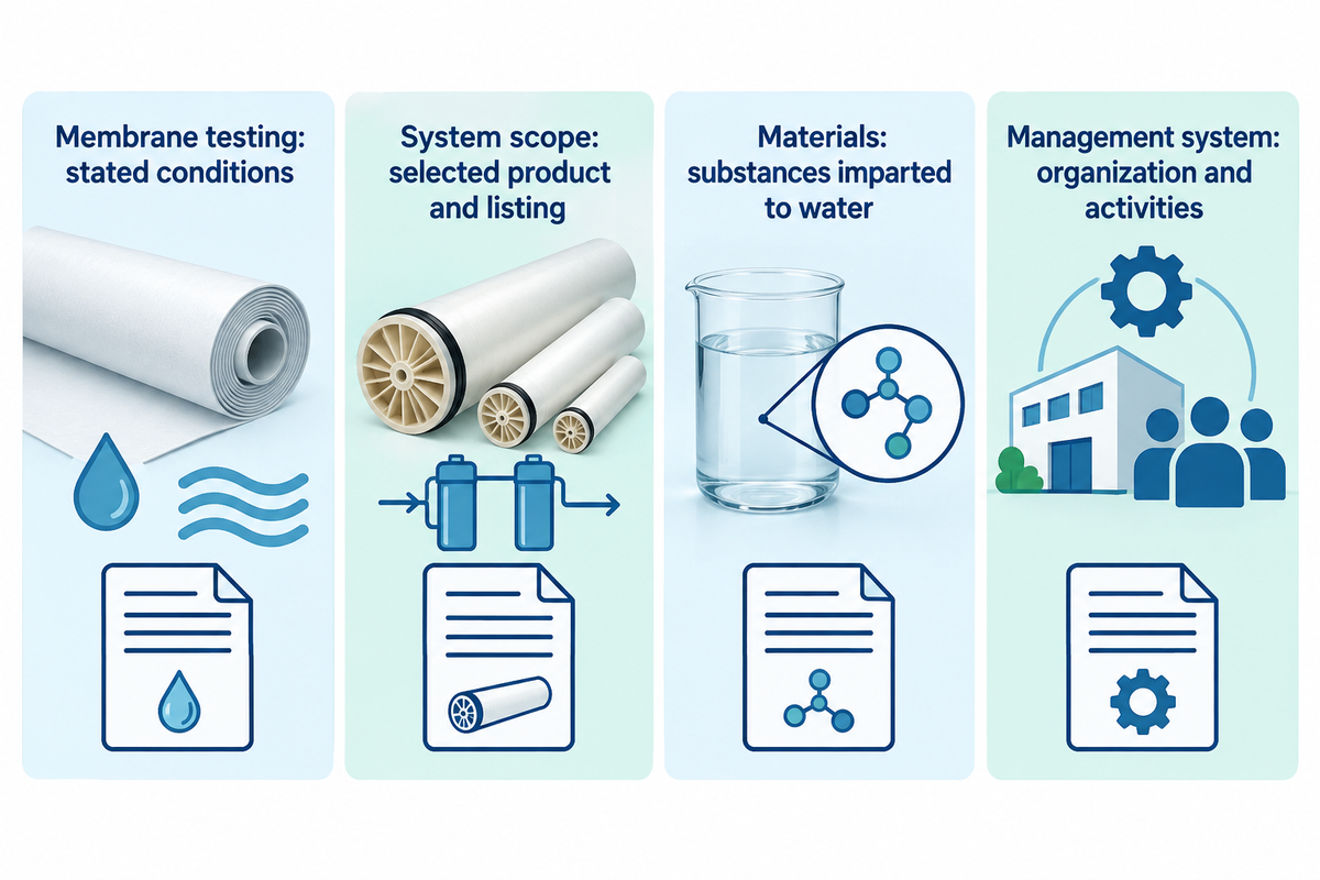 Standards and Certification Scope in October 2026 — Blue Membrane