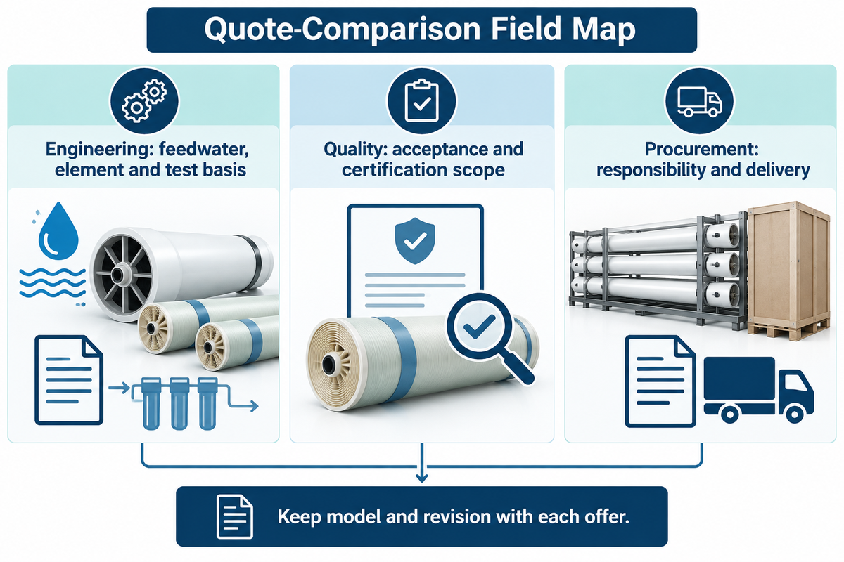 A Quote-Comparison Sheet for RO Element Buyers — Blue Membrane