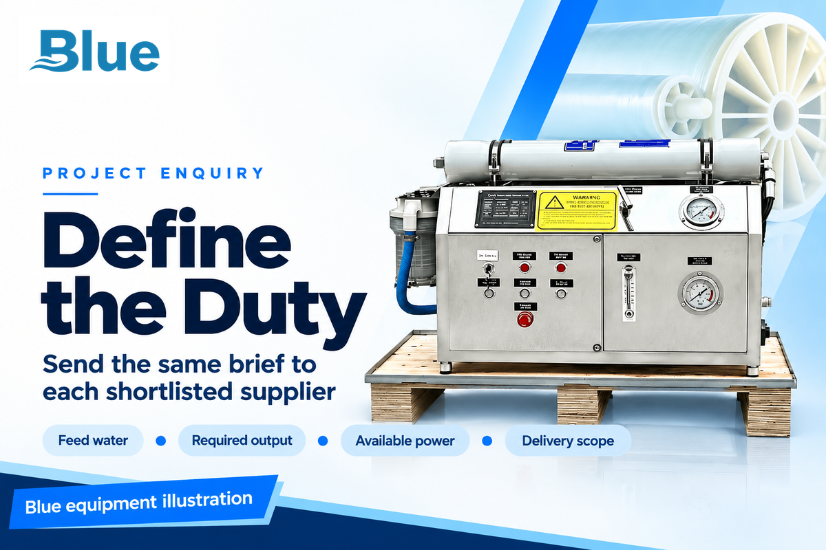 A defined duty supports comparable proposals; Blue Membrane system pages and the project brief requirements.